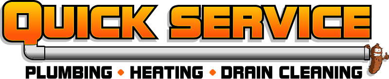 Quick Service Plumbing Heating Drain Cleaning Logo - Navigation